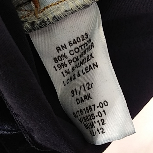 4/20 GAP long lean maternity boot cut jeans 12 - Picture 7 of 7